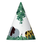 ワイルド・ワン ファーストバースデーパーティー ジャングルサファリ パーティーハット (裏面)