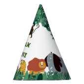 ワイルド・ワン ファーストバースデーパーティー ジャングルサファリ パーティーハット (右)