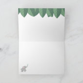 ワイルド・ワン ファーストバースデー サンキューカード (内部)