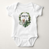 ワイルド・ワン 誕生日おめでとう | ものたちの王様 クラウン ベビーボディスーツ (正面)