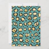 ワイルド・ワン 誕生日1周年 招待状 (裏面)