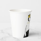 ワイルド・ワン – 1st Birthday金ゴールド・クラウン 紙コップ (正面)