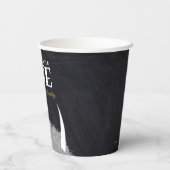 ワイルド・ワン – 1th Birthday Crown Chalkboard 紙コップ (裏面)