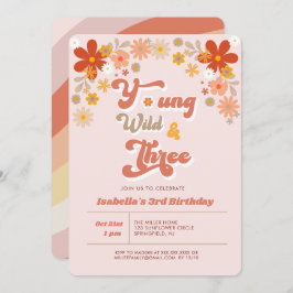 ワイルド&三レトロ3歳 招待状