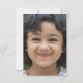 ワイルドAbout You Tiger Classroom写真バレンタイン 招待状 (裏面)