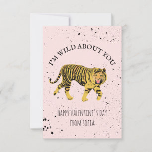 ワイルドAbout You Tiger Classroom写真バレンタイン 招待状