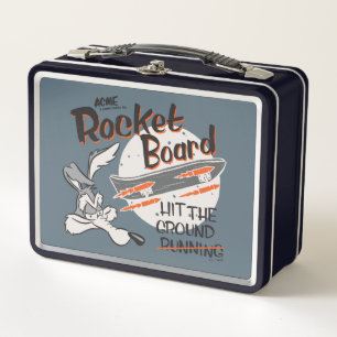 ワイル・イー・コヨーテ™ ACME ロケットボード メタルランチボックス