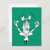 ワイル·エ。コヨーテダイブ爆弾 ポストカード (正面/裏面)