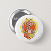 ワイル・E・コヨーテ™ アクメ - 安全な確率68% 缶バッジ (正面&裏面)