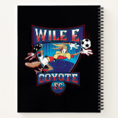 ワイル・E・コヨーテ™ サッカー部バッジ ノートブック (裏面)
