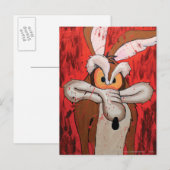 ワイル・E・コヨーテ™レッドフューリー ポストカード (正面/裏面)