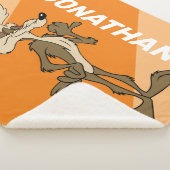 ワイルE.COYOTE™ルッキン誇りを持ったグ シェルパブランケット (3/4)