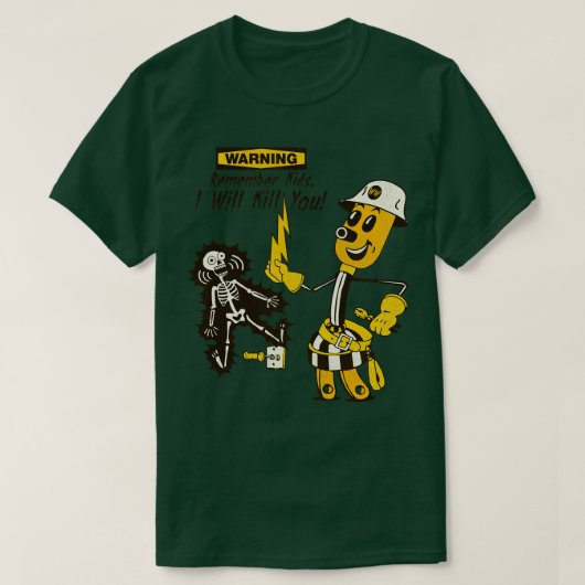 ワイレッドハンドに殺される Tシャツ (デザイン正面)
