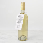 ワインありがとう | ぶどう | ボトルネックタグ (アングル)