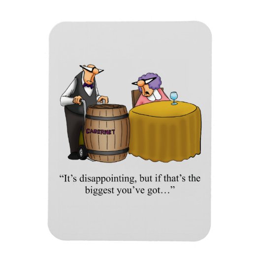 ワインおもしろいユーモアのマグネットギフト マグネット (縦)