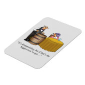 ワインおもしろいユーモアのマグネットギフト マグネット (左側)