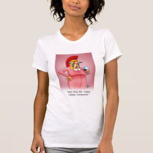 ワインおもしろいユーモアTシャツ Tシャツ