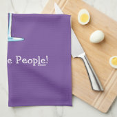 ワインおもしろい好き キッチンタオル (四つ折り)