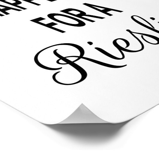 ワインおもしろい引用文は全てレースのために起こる ポスター (角)