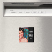 ワインおもしろい引用文レトロ自家製マグネット マグネット (インサイチュ (食洗機))