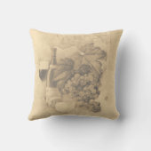 ワインおよびチーズ クッション (裏面)