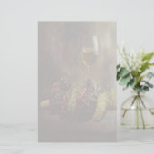 ワインおよびブドウの文房具 便箋 (スタンド正面)