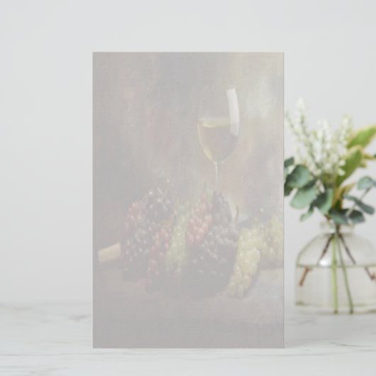 ワインおよびブドウの文房具 便箋 (スタンド正面)