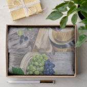 ワインおよびブドウ 薄葉紙 (ギフト)