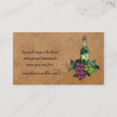 ワインかブドウ 名刺 (裏面)