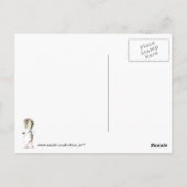 ワインが問題であるワイおもしろいンことわざの贈り物 ポストカード (裏面)