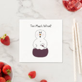 ワインが多すぎる スタンダードカクテルナプキン (インサイチュ)