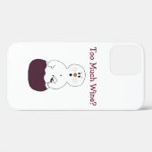 ワインが多すぎる Case-Mate iPhoneケース (裏面 (横))