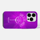 ワインが答え Case-Mate iPhoneケース iPhone 14 Proケース (裏面横)