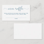 ワインくじベビーシャワーカード エンクロージャーカード (正面/裏面)