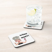 ワインじゃない？ワインレディーコースター コースター (右側)
