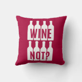 ワインではない クッション (裏面)