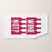 ワインではない バスタオルセット (ハンドタオル)