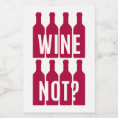 ワインではない フードラベル (シングルラベル)