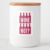 ワインではない フードラベル (正面)