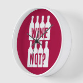 ワインではない 壁時計 (傾斜)