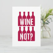 ワインではない 招待状 (スタンド正面)