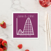ワインで合算 Napkins スタンダードカクテルナプキン (インサイチュ)