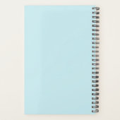 ワインで泳ぐ人魚パーソナライズされた プランナー手帳 (裏面)