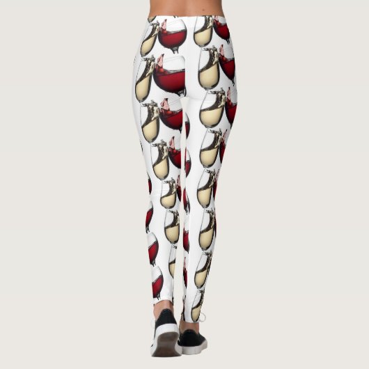 ワインとの友情 レギンス (裏面)