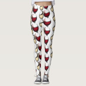 ワインとの友情 レギンス (正面)