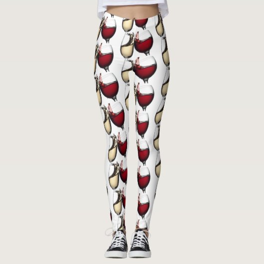 ワインとの友情 レギンス (正面)