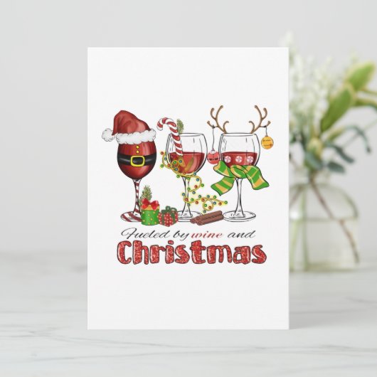 ワインとクリスマスで燃料を供給 招待状 (スタンド正面)