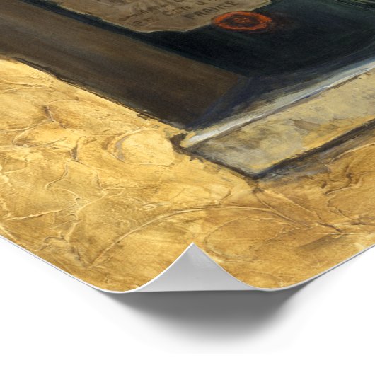 ワインとケシ ポスター (角)