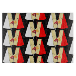 ワインとチーズの愛好家 カッティングボード