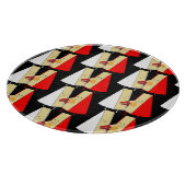 ワインとチーズの愛好家 カッティングボード (角)